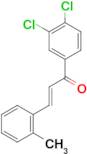 (2E)-1-(3,4-dichlorophenyl)-3-(2-methylphenyl)prop-2-en-1-one