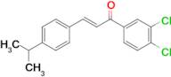 (2E)-1-(3,4-dichlorophenyl)-3-[4-(propan-2-yl)phenyl]prop-2-en-1-one