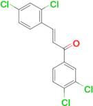 (2E)-3-(2,4-dichlorophenyl)-1-(3,4-dichlorophenyl)prop-2-en-1-one