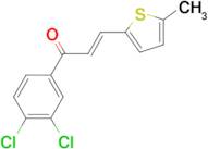 (2E)-1-(3,4-dichlorophenyl)-3-(5-methylthiophen-2-yl)prop-2-en-1-one