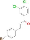 (2E)-3-(4-bromophenyl)-1-(3,4-dichlorophenyl)prop-2-en-1-one