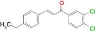 (2E)-1-(3,4-dichlorophenyl)-3-(4-ethylphenyl)prop-2-en-1-one