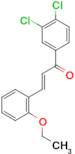 (2E)-1-(3,4-dichlorophenyl)-3-(2-ethoxyphenyl)prop-2-en-1-one