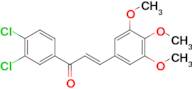 (2E)-1-(3,4-dichlorophenyl)-3-(3,4,5-trimethoxyphenyl)prop-2-en-1-one