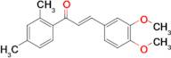 (2E)-3-(3,4-dimethoxyphenyl)-1-(2,4-dimethylphenyl)prop-2-en-1-one