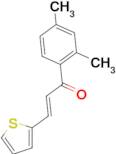 (2E)-1-(2,4-dimethylphenyl)-3-(thiophen-2-yl)prop-2-en-1-one