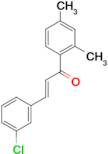 (2E)-3-(3-chlorophenyl)-1-(2,4-dimethylphenyl)prop-2-en-1-one