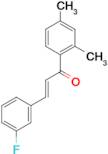 (2E)-1-(2,4-dimethylphenyl)-3-(3-fluorophenyl)prop-2-en-1-one