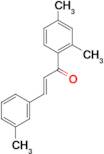 (2E)-1-(2,4-dimethylphenyl)-3-(3-methylphenyl)prop-2-en-1-one