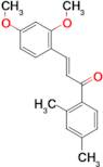 (2E)-3-(2,4-dimethoxyphenyl)-1-(2,4-dimethylphenyl)prop-2-en-1-one