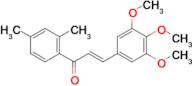 (2E)-1-(2,4-dimethylphenyl)-3-(3,4,5-trimethoxyphenyl)prop-2-en-1-one