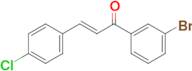 (2E)-1-(3-bromophenyl)-3-(4-chlorophenyl)prop-2-en-1-one