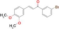 (2E)-1-(3-bromophenyl)-3-(3,4-dimethoxyphenyl)prop-2-en-1-one