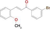 (2E)-1-(3-bromophenyl)-3-(2-methoxyphenyl)prop-2-en-1-one