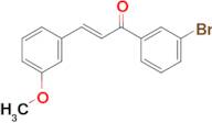 (2E)-1-(3-bromophenyl)-3-(3-methoxyphenyl)prop-2-en-1-one