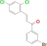 (2E)-1-(3-bromophenyl)-3-(2,4-dichlorophenyl)prop-2-en-1-one