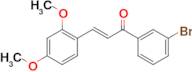 (2E)-1-(3-bromophenyl)-3-(2,4-dimethoxyphenyl)prop-2-en-1-one