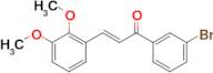 (2E)-1-(3-bromophenyl)-3-(2,3-dimethoxyphenyl)prop-2-en-1-one