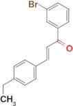 (2E)-1-(3-bromophenyl)-3-(4-ethylphenyl)prop-2-en-1-one