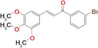 (2E)-1-(3-bromophenyl)-3-(3,4,5-trimethoxyphenyl)prop-2-en-1-one