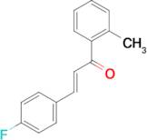 (2E)-3-(4-fluorophenyl)-1-(2-methylphenyl)prop-2-en-1-one