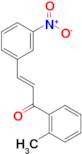 (2E)-1-(2-methylphenyl)-3-(3-nitrophenyl)prop-2-en-1-one