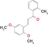 (2E)-3-(2,5-dimethoxyphenyl)-1-(2-methylphenyl)prop-2-en-1-one