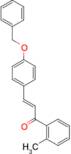 (2E)-3-[4-(benzyloxy)phenyl]-1-(2-methylphenyl)prop-2-en-1-one