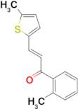 (2E)-1-(2-methylphenyl)-3-(5-methylthiophen-2-yl)prop-2-en-1-one