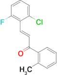 (2E)-3-(2-chloro-6-fluorophenyl)-1-(2-methylphenyl)prop-2-en-1-one