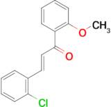 (2E)-3-(2-chlorophenyl)-1-(2-methoxyphenyl)prop-2-en-1-one