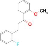 (2E)-3-(2-fluorophenyl)-1-(2-methoxyphenyl)prop-2-en-1-one