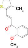 (2E)-1-(2-methoxyphenyl)-3-(3-methylthiophen-2-yl)prop-2-en-1-one