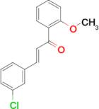 (2E)-3-(3-chlorophenyl)-1-(2-methoxyphenyl)prop-2-en-1-one