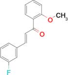 (2E)-3-(3-fluorophenyl)-1-(2-methoxyphenyl)prop-2-en-1-one