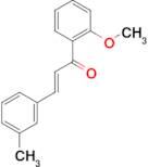 (2E)-1-(2-methoxyphenyl)-3-(3-methylphenyl)prop-2-en-1-one