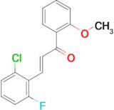 (2E)-3-(2-chloro-6-fluorophenyl)-1-(2-methoxyphenyl)prop-2-en-1-one