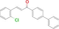 (2E)-1-{[1,1'-biphenyl]-4-yl}-3-(2-chlorophenyl)prop-2-en-1-one