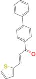 (2E)-1-{[1,1'-biphenyl]-4-yl}-3-(thiophen-2-yl)prop-2-en-1-one