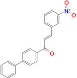 (2E)-1-{[1,1'-biphenyl]-4-yl}-3-(3-nitrophenyl)prop-2-en-1-one