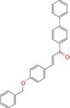 (2E)-3-[4-(benzyloxy)phenyl]-1-{[1,1'-biphenyl]-4-yl}prop-2-en-1-one