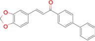 (2E)-3-(2H-1,3-benzodioxol-5-yl)-1-{[1,1'-biphenyl]-4-yl}prop-2-en-1-one