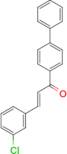 (2E)-1-{[1,1'-biphenyl]-4-yl}-3-(3-chlorophenyl)prop-2-en-1-one