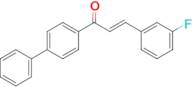 (2E)-1-{[1,1'-biphenyl]-4-yl}-3-(3-fluorophenyl)prop-2-en-1-one