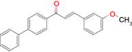 (2E)-1-{[1,1'-biphenyl]-4-yl}-3-(3-methoxyphenyl)prop-2-en-1-one