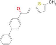 (2E)-1-{[1,1'-biphenyl]-4-yl}-3-(5-methylthiophen-2-yl)prop-2-en-1-one