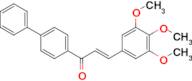 (2E)-1-{[1,1'-biphenyl]-4-yl}-3-(3,4,5-trimethoxyphenyl)prop-2-en-1-one