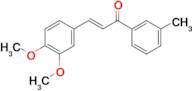 (2E)-3-(3,4-dimethoxyphenyl)-1-(3-methylphenyl)prop-2-en-1-one