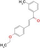 (2E)-3-(4-ethoxyphenyl)-1-(3-methylphenyl)prop-2-en-1-one