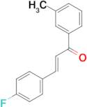 (2E)-3-(4-fluorophenyl)-1-(3-methylphenyl)prop-2-en-1-one